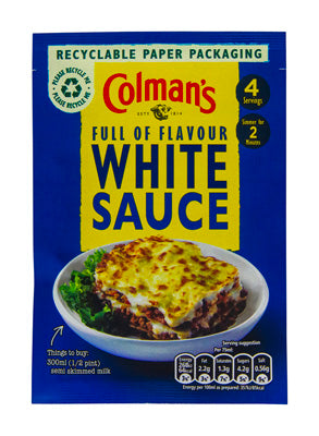 COLMAN'S WHITE SAUCE MIX SACHET