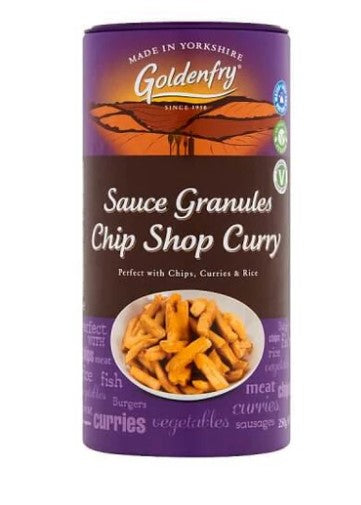 Golden Fry Sauce Granules Chip Shop Curry - 160g