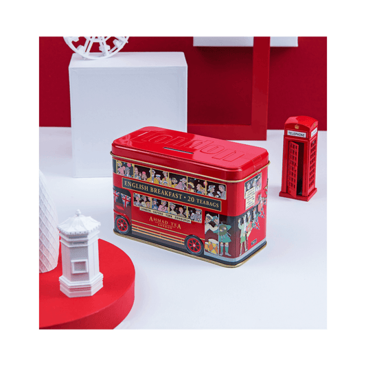 Ahmad Tea- English Breakfast No1. 20 Teabags-Caddy Gift 40g (1.4oz)