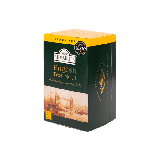 Ahmad Tea - Box of 20 tea bags - Black tea - English Tea No. 1