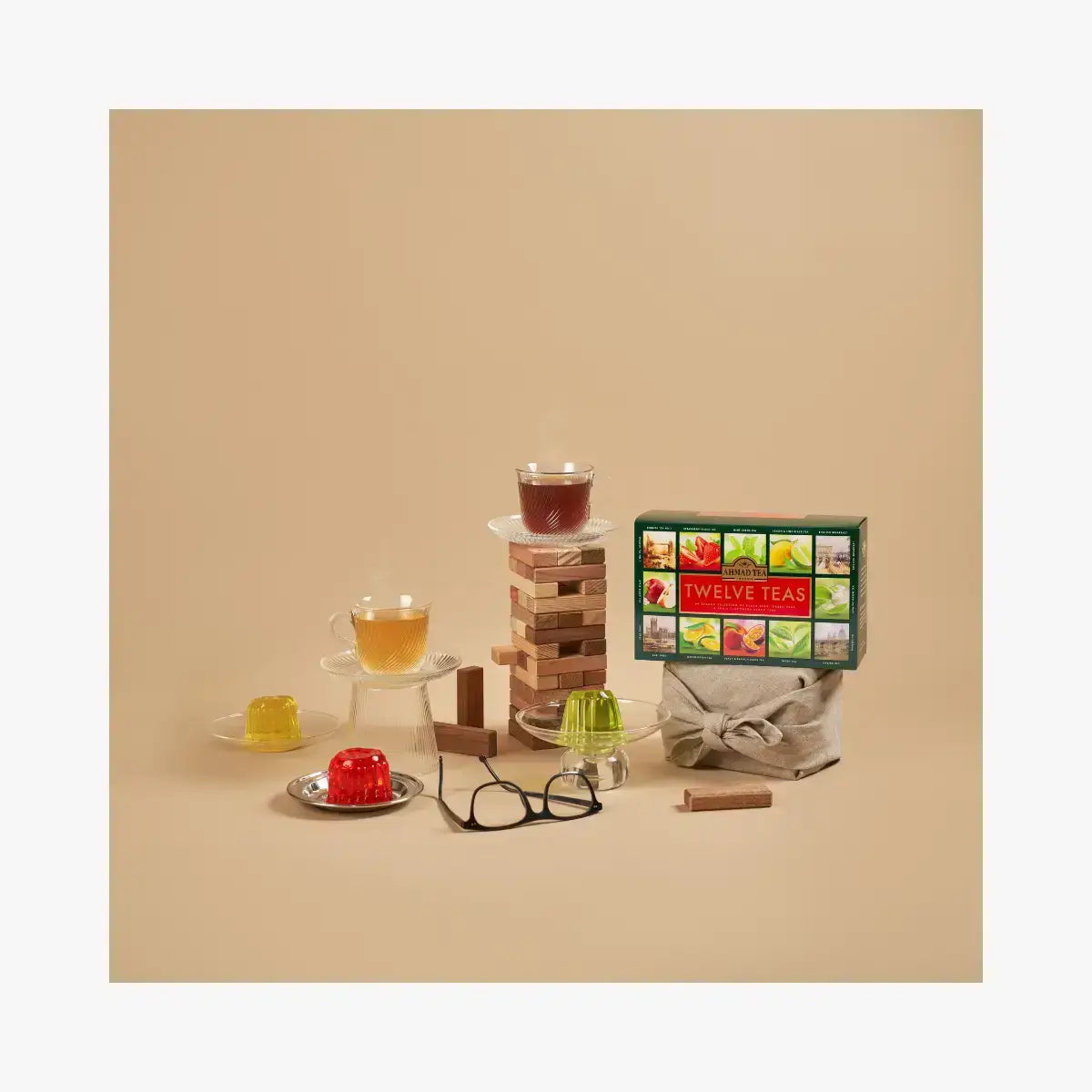 Ahmad Tea - Selection Pack - 60 tea bags - Twelve Teas Gift Box