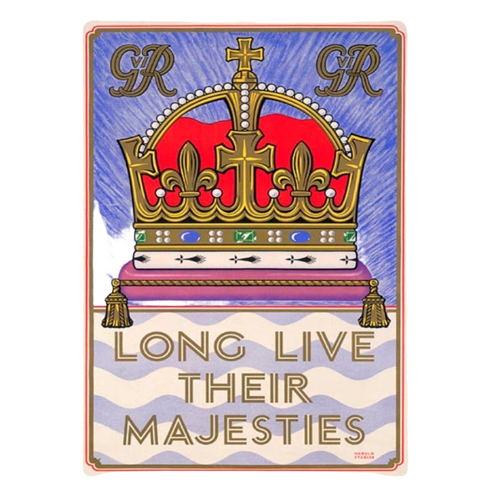 Long Live Their Majesties Queen Elizabeth II - Metal Sign