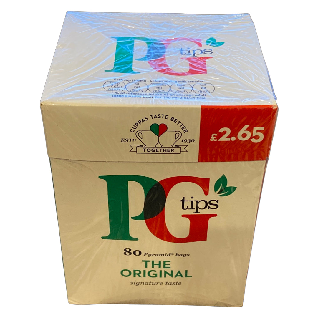 PG Tips Original Tea Bags – British Blend – British Trolley